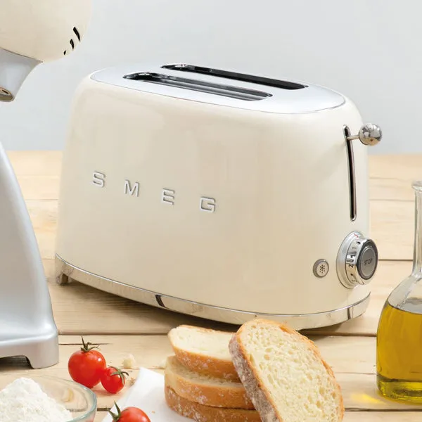 Smeg 2-Slice Toaster - Cream