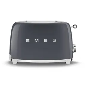 Smeg 2-Slice Toaster - Slate Grey