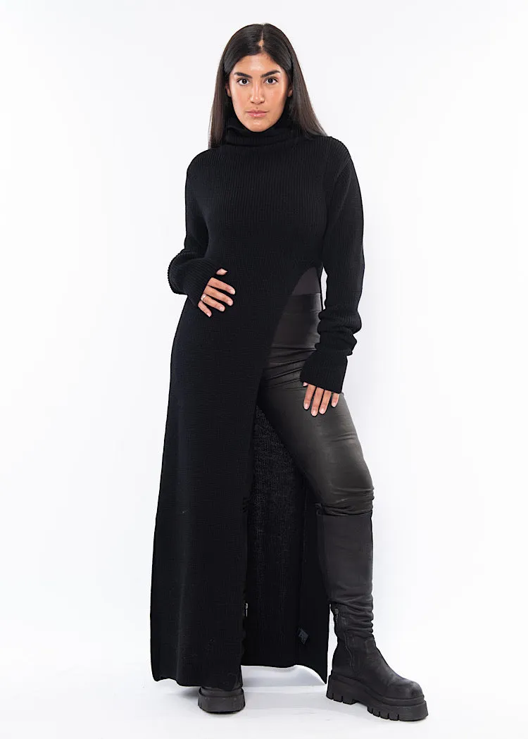 SORT AARHUS KNITTED TUNIC
