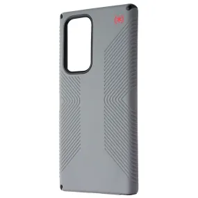 Speck Presidio2 Grip Case for Galaxy S22 Ultra - Graphite Gray/Black/Bold Red