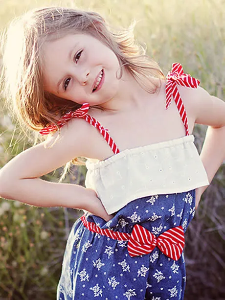 STARLING - Girls Romper Sewing Pattern