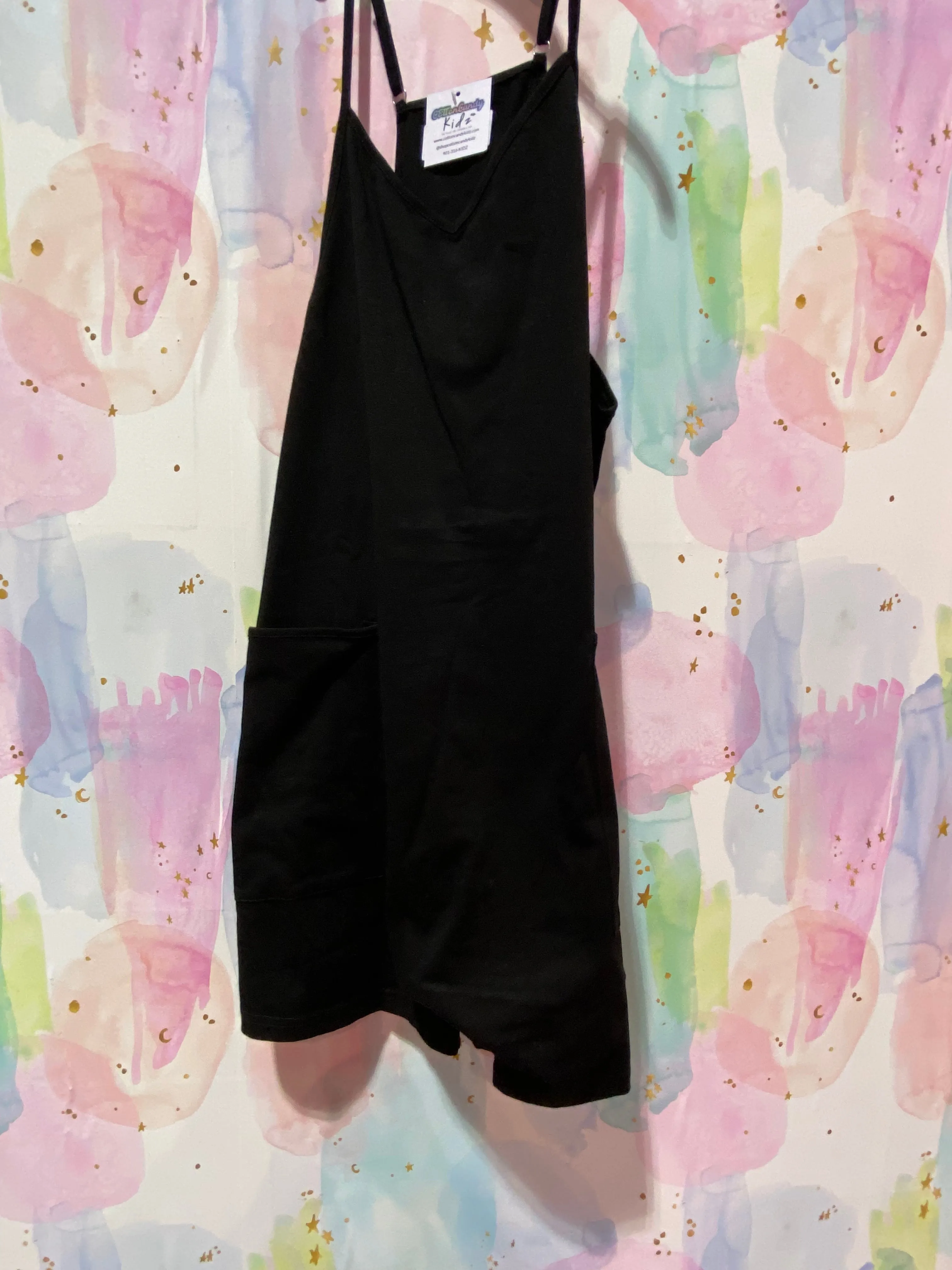 Strap V Neck Romper