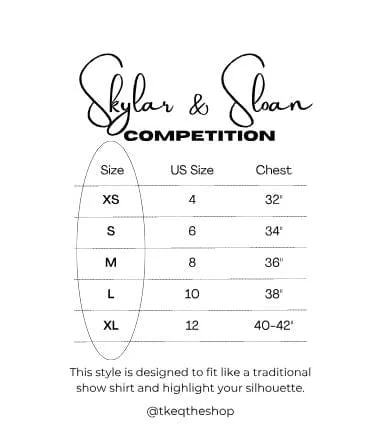 TKEQ Skylar Competition Long Sleeve - White