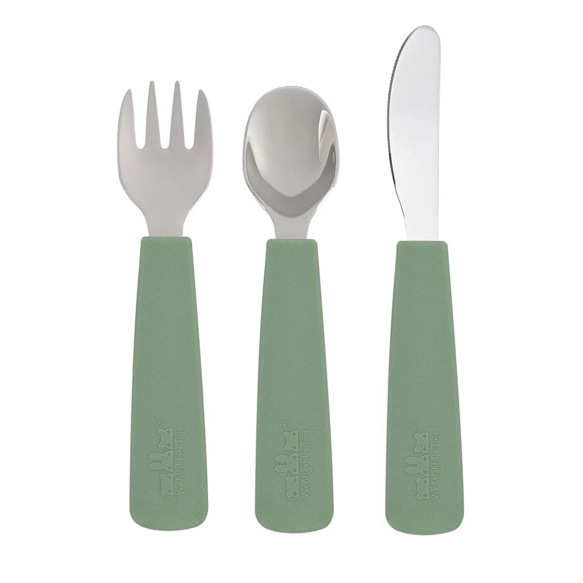 Toddler Cutlery Set- Sage