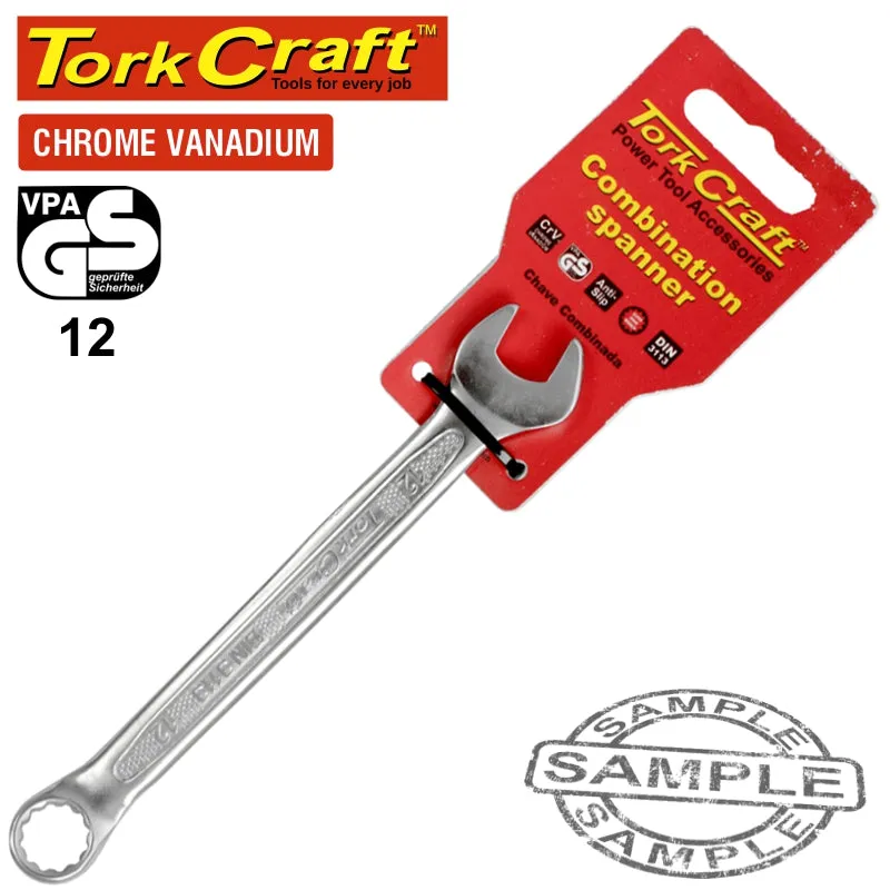 TORK CRAFT COMBINATION  SPANNER 12MM TC50012