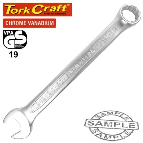 TORK CRAFT COMBINATION  SPANNER 19MM TC50019