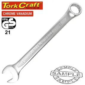 TORK CRAFT COMBINATION  SPANNER 21MM TC50021