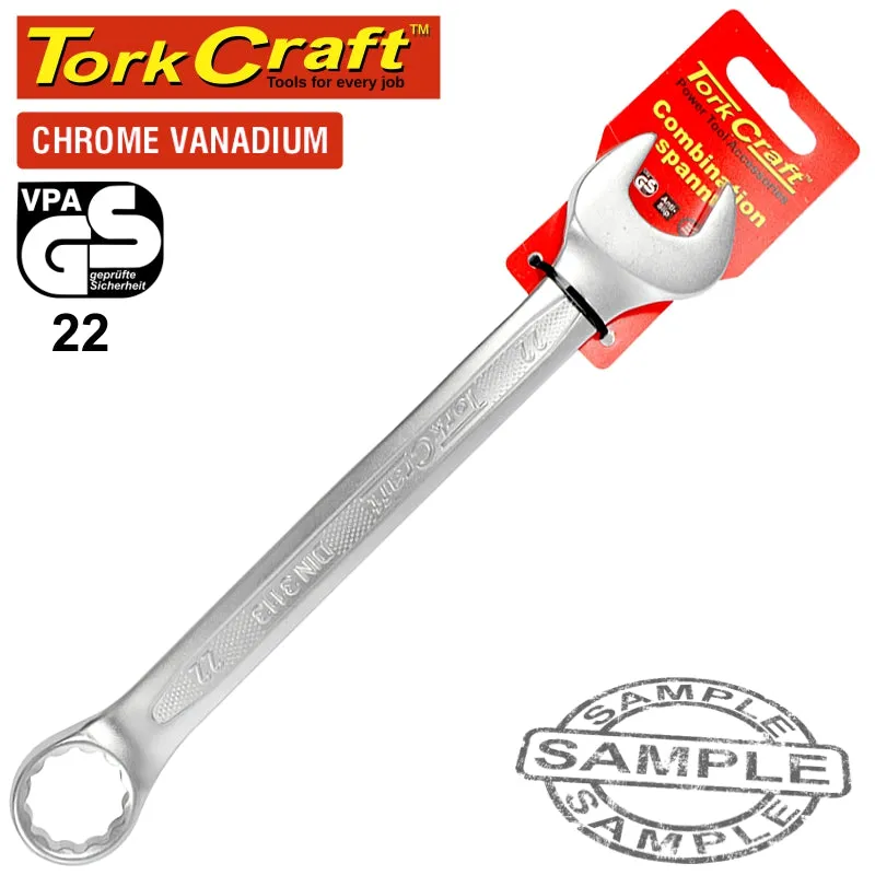 TORK CRAFT COMBINATION  SPANNER 22MM TC50022