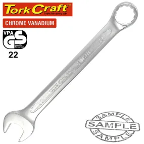 TORK CRAFT COMBINATION  SPANNER 22MM TC50022