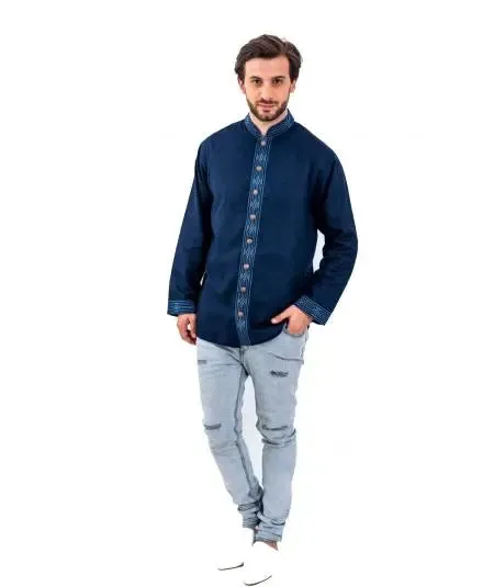 Traditional tunic-Navy