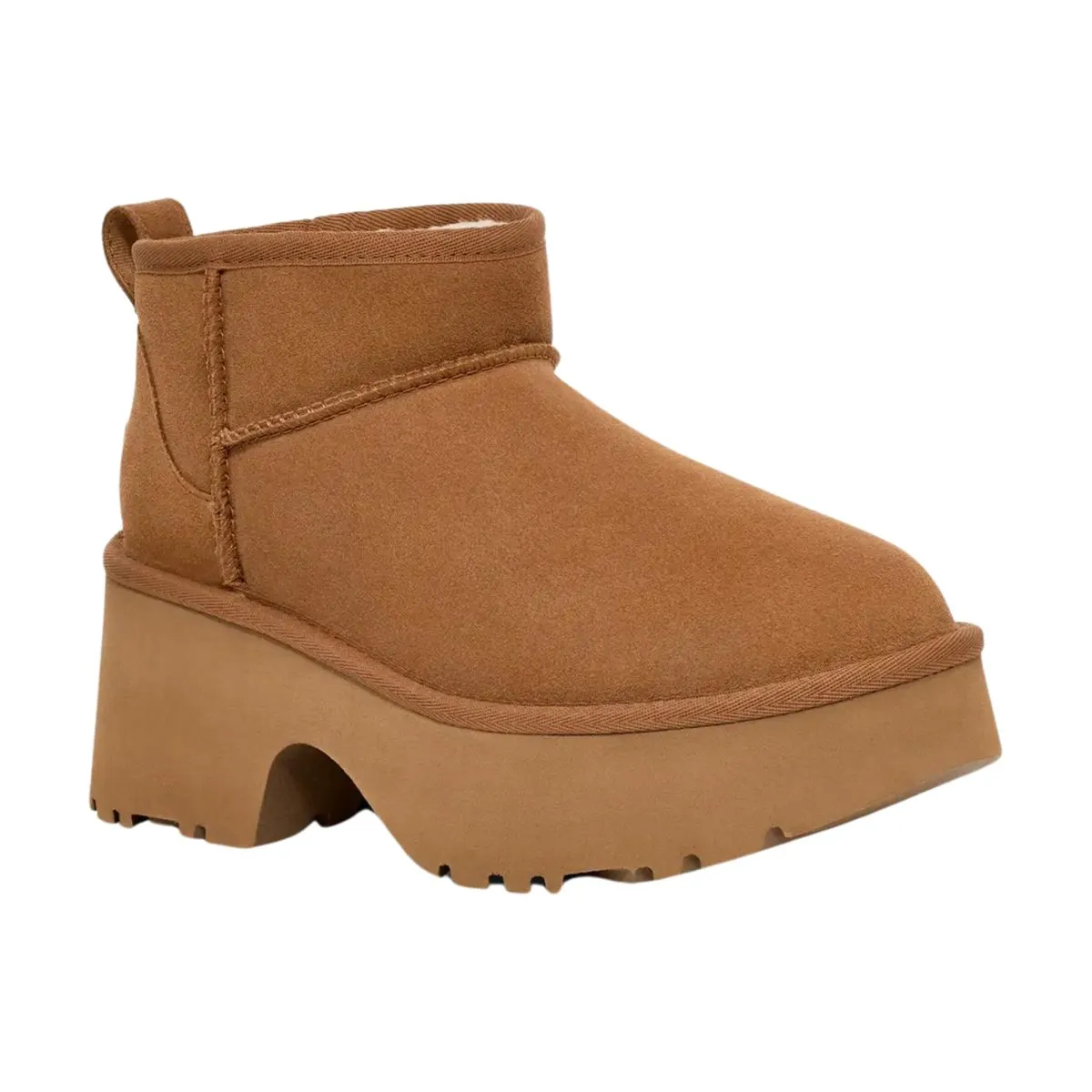 UGG Women's Classic Ultra Mini New Heights Chestnut