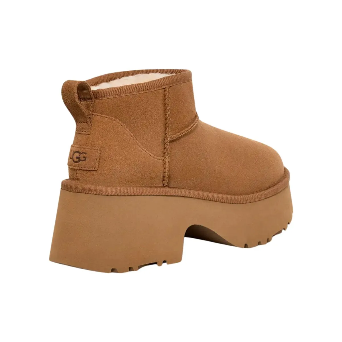 UGG Women's Classic Ultra Mini New Heights Chestnut