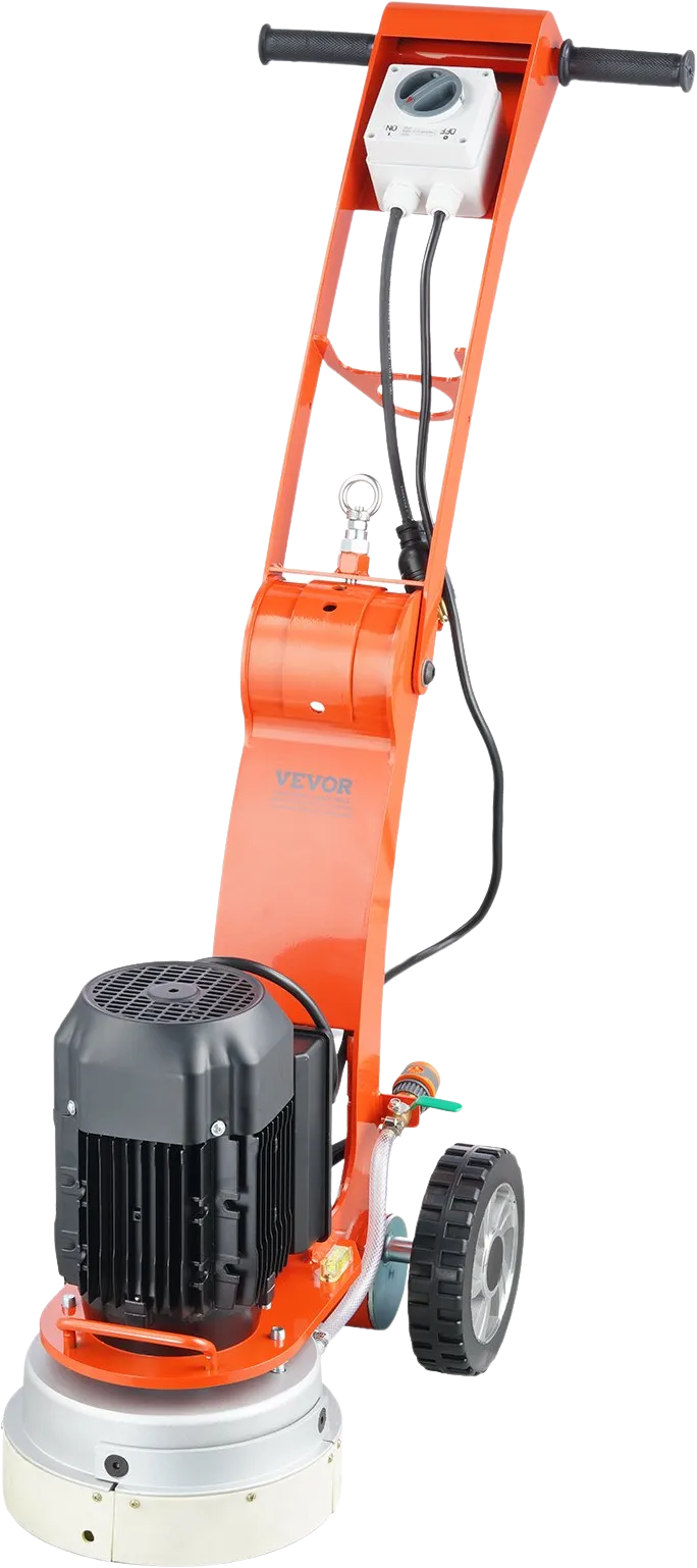 Vevor Electric Concrete Floor Grinder 10" Walk-Behind 1.7HP 1720 RPM New