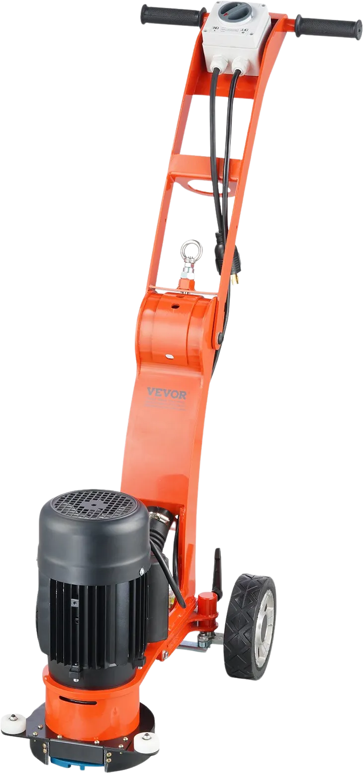 Vevor Electric Concrete Floor Grinder 7" Walk-Behind 1.7HP 1720 RPM New