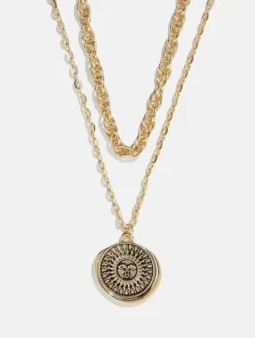 Vintage Sun Necklace