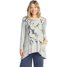 Women's Jess & Jane Patch Pocket Tunic Sakura Grey