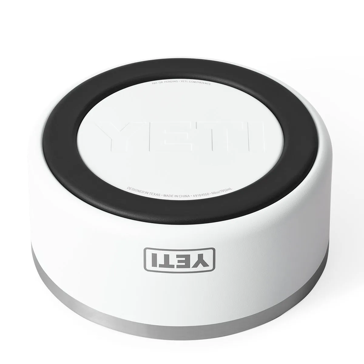 YETI Boomer 8 Cup Dog Bowl, White