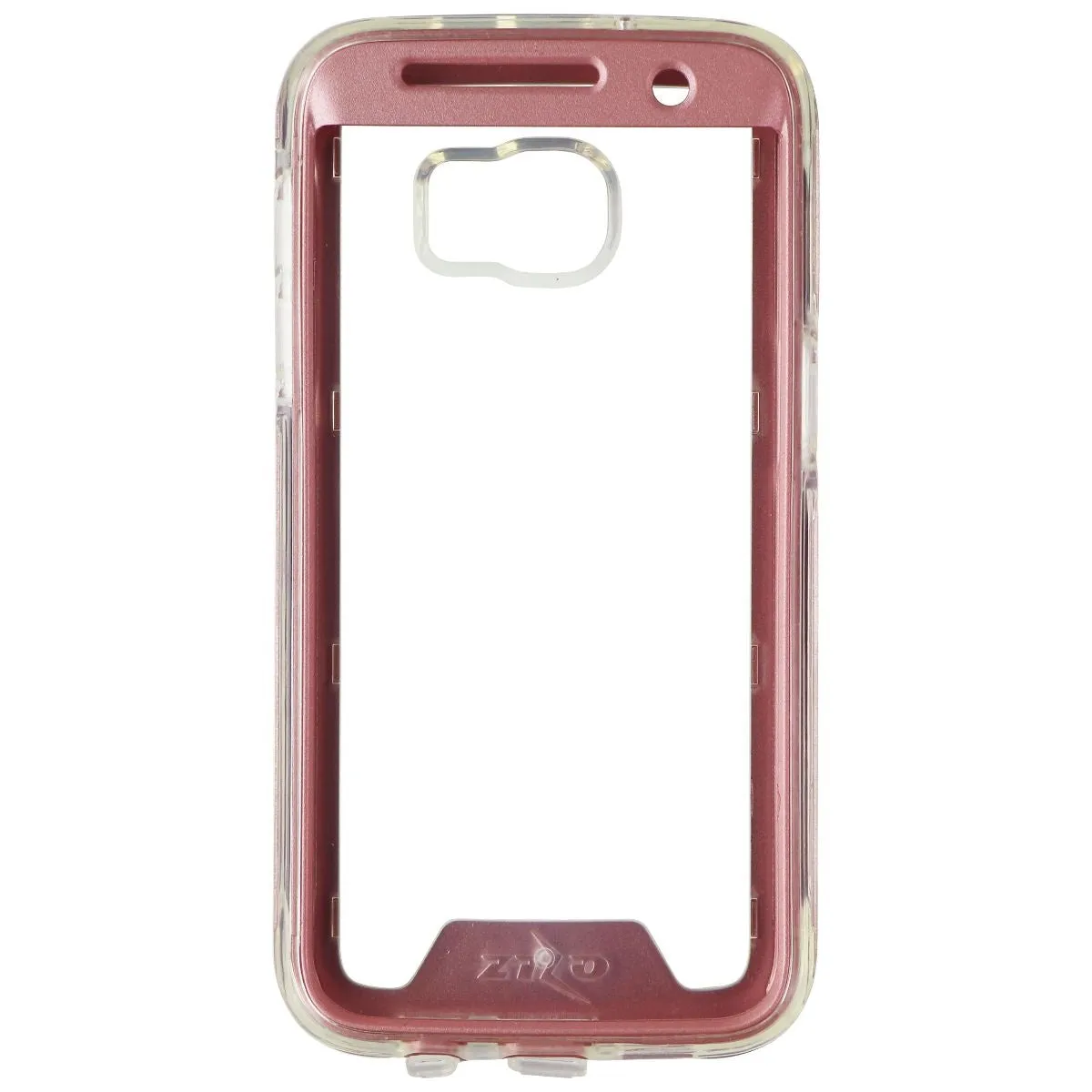 Zizo Ion Series Case for Samsung Galaxy S7 Edge - Rose Gold / Clear